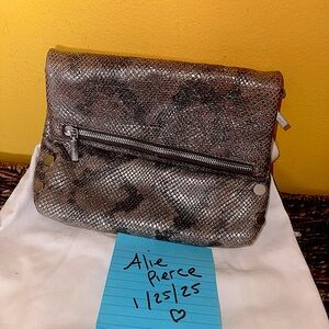 Hammitt VIP medium metallic snake GUC